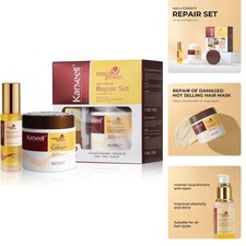 Collagen Hair Mask  Argan Oil Set, Deep Conditioning Hair Treatment for Dry ...