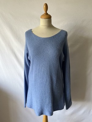 Max Studio 100 % reines Kaschmir Pullover mit Rundhalsausschnitt. KOSTENLOSER UK-VERSAND