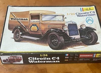 1/24 Heller Heller Citroen C4 WATERMAN Citroen C4 Bumper Model Model Minicar NEW