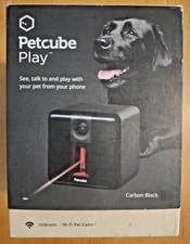 Petcube Play Smart Pet Camera with Interactive Laser Toy - Carbon Black