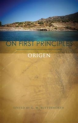 Über erste Prinzipien, Taschenbuch von Origen; Butterworth, G. W. (EDT), brandneu...