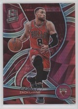 2021-22 Panini Spectra Variation Asia Red Prizm Zach LaVine #4 r7o