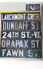 Vintage 6 Porcelain street signs, Bell Telephone- ORIGINAL- INCLUDES (6) SIGNS
