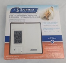 Garrison 7 Day Programmable Thermostat 052-2544-0 New Baseboard & Convection