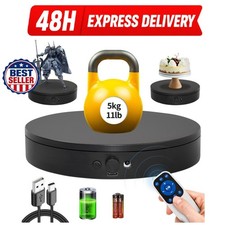 ComXim Motorized Rotating Display Stand 7.87in Turntable Remote