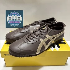 Onitsuka Tiger MEXICO 66 SD 1183A872 204 LICORICE BROWN CHAMPAGNE Unisex Shoes