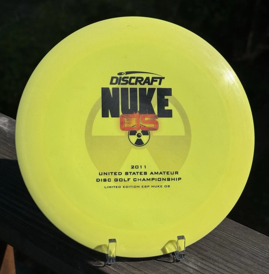 NEW 2011 US Amateur Discraft Disc Golf ESP Nuke OS Limited Edition RARE 174g PFN - Image 2 of 4