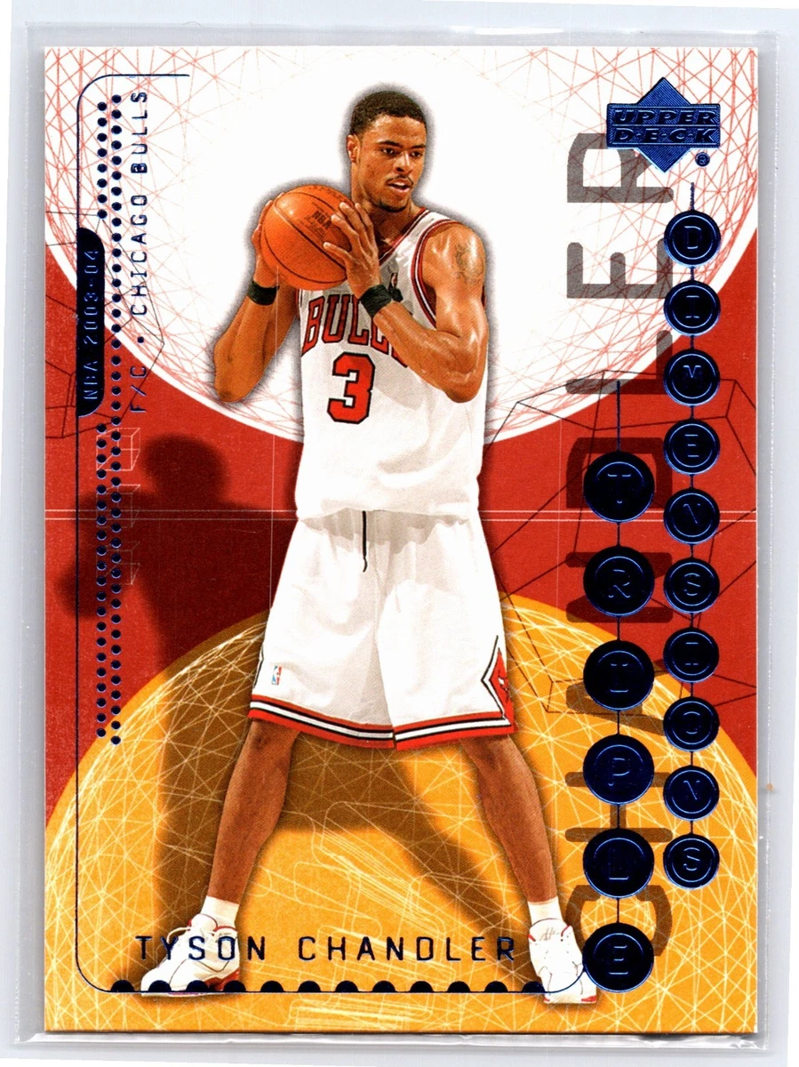 2003-04 Upper Deck Triple Dimensions - Tyson Chandler #8 for sale