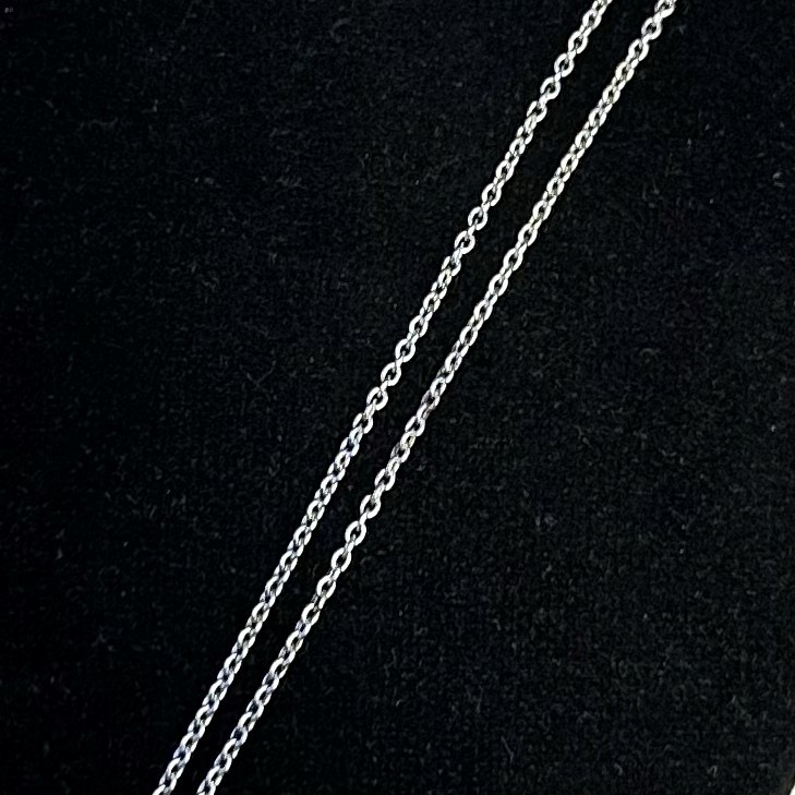 James Avery Solid Sterling Silver Cable Chain Nec… - image 3