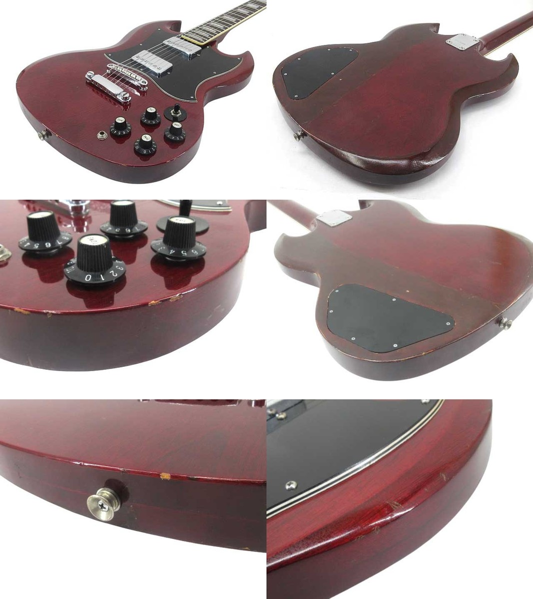 Vintage Greco Guita - SG300 - 明日まで利用可能です Used Greco SG-300 CH 1973 electric guitar Red | eBay