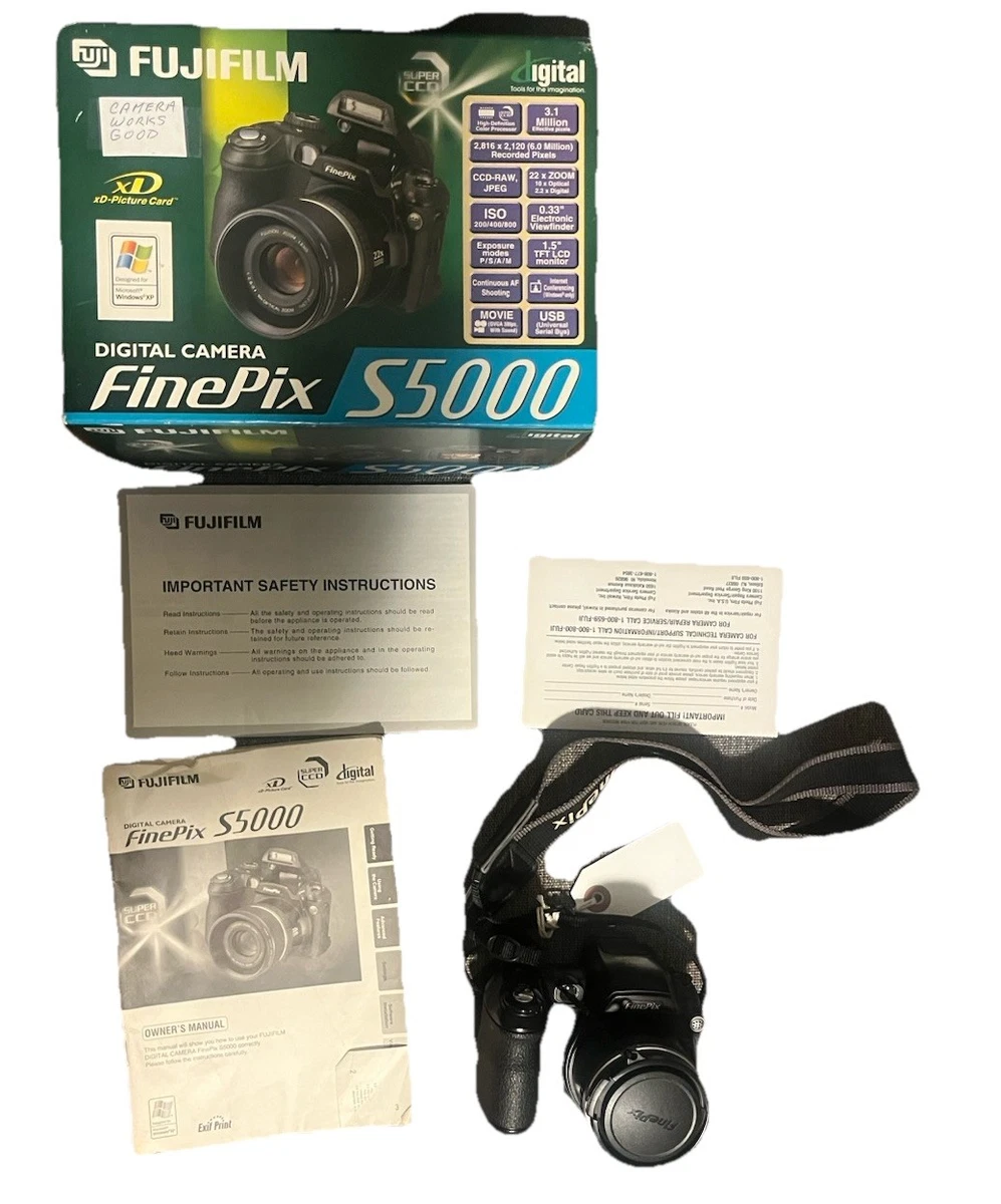 25+ Fujifilm FinePix S5000 Digital Cameras for sale | Updated Oct 2026