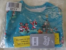 Disney Mickey Mouse and Friends Holiday Pajamas set 6-9 months New