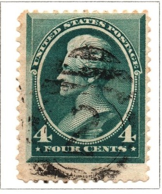 USA USA 1882/1883 -61- Gebraucht 4 c. Andrew Jackson #A#SUW