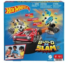Hot Wheels BUILD AND SLAM Kids Game Buildable Classic Cars Fix It Watch It Blast