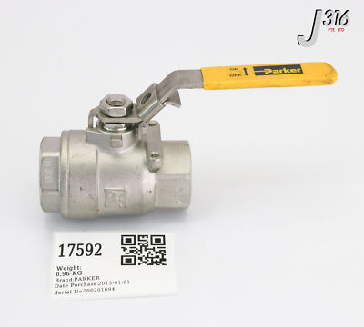 サンプル 17592 PARKER BALL VALVE, 1