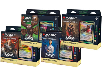 Magic: The Gathering - Fallout Commander Deck Display (4ct) Ships Next Day