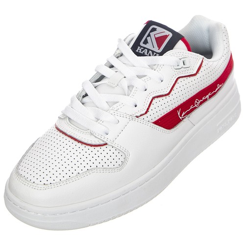 Karl Kani Mens Kani 89 Shoes-White/Red-Lace Low Profile UOM | eBay