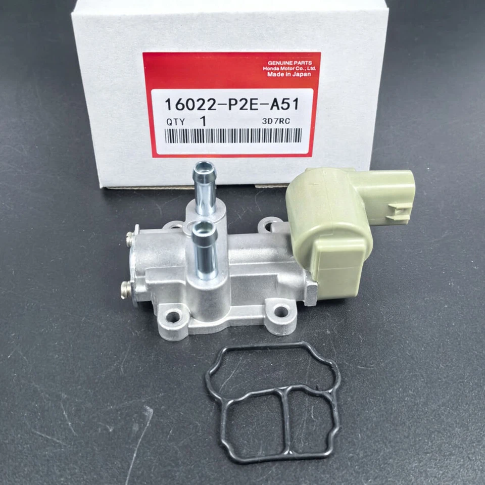 Válvula de control de aire de ralentí 16022-P2E-A51 OEM compatible con Honda Civic Acura TL 1996-2000 Foto 2 de 4