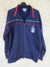 Veste équipe de FRANCE football FFF training jacket vintage supporter jacke XL