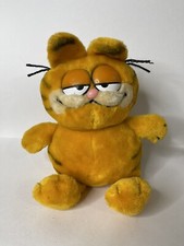 Garfield The Cat Vintage Plush Stuffed Animal Toy by Fun Farm 1978, 1981 Apr 15
