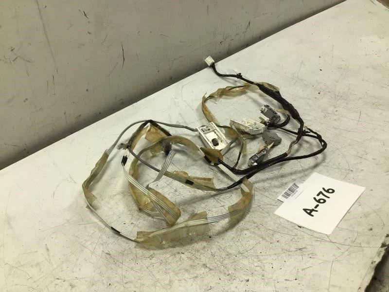 Nissan Altima 2012 cerradura de puerta delantera y trasera derecha del lado del pasajero huelga OEM+ Foto 2 de 4