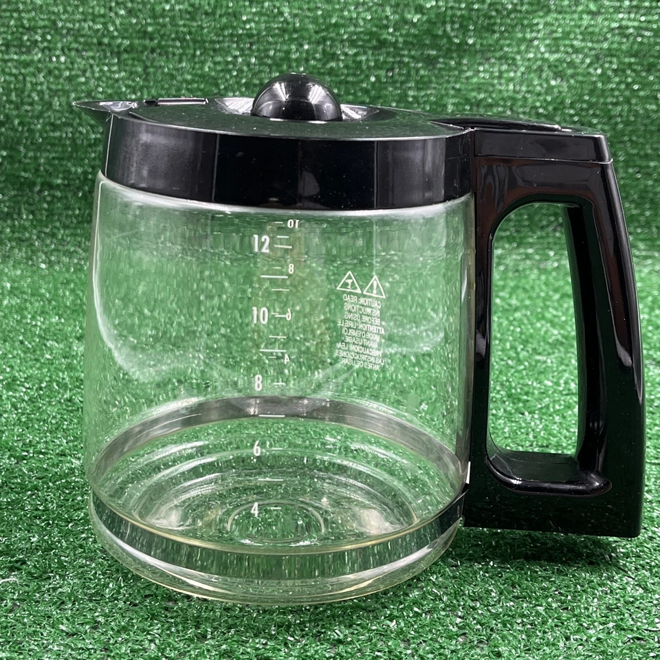 Cafetera Hamilton Beach 2 vías 49980 repuesto jarra de vidrio de 12 tazas Foto 3 de 4