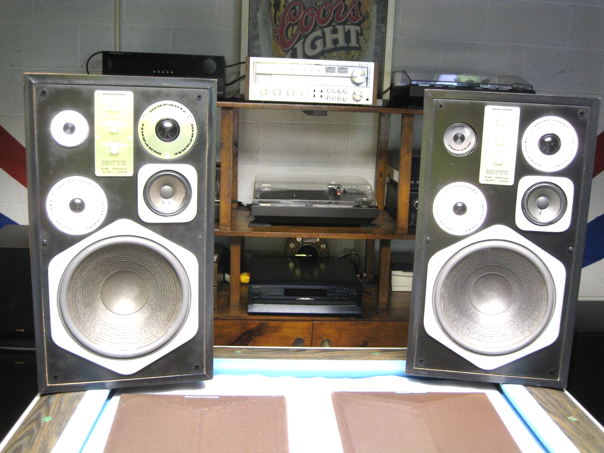 🇺🇸 👍 🎶 🔥 vintage marantz hd-770 speakers | eBay