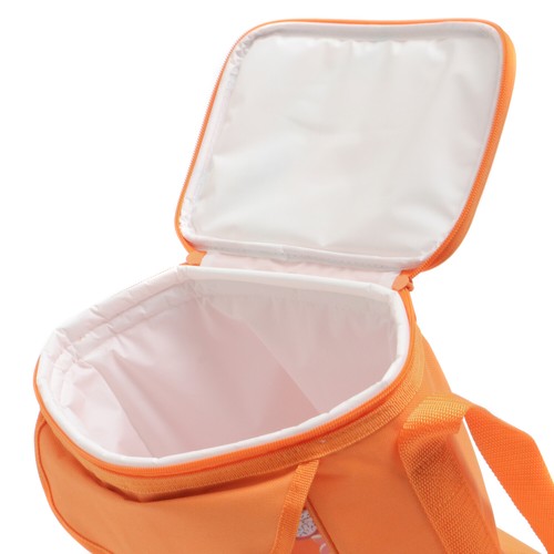 Borsa termica Tropical tracolla poliestere capacità 9 litri 23,5X26,5 arancione - Foto 2 di 5