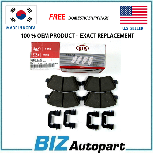 GENUINE FRONT BRAKE PADS KIT FOR 1718 KIA FORTE FORTE5 15" WHEEL 58101