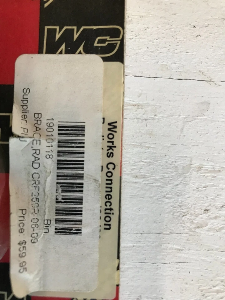 A6D Works Connection Brace Rad 06-09 Honda CRF 250 R 1901-0118 18-771 - Image 3 of 4