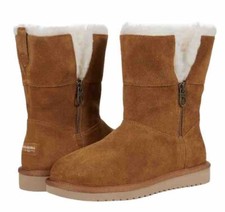 NEW UGG ARIBEL SHORT Women s Size 7 M Koolaburra Boots Chestnut 1115156