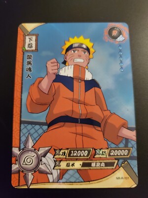 Naruto uzumaki- Naruto Kayou foil Card Rare CCG TCG NR-R-101 | eBay