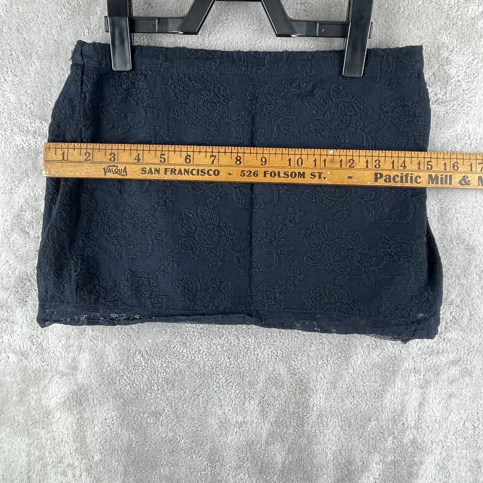 Falda de encaje azul Abercrombie para niños con forro talla XL niñas jóvenes Foto 4 de 4