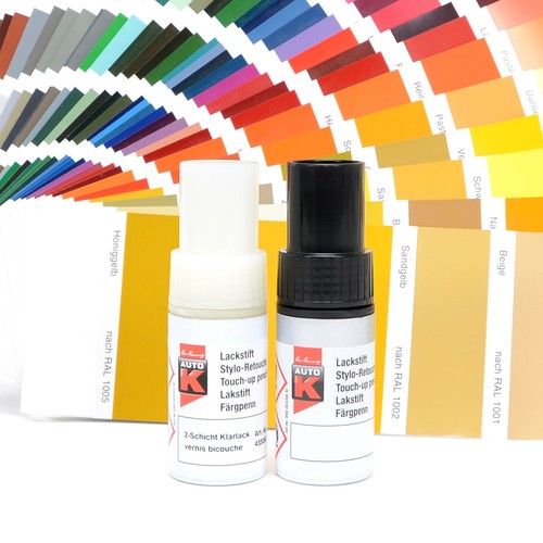 Lackstift Tupflack Set AutoK für Mercedes 199 Blauschwarz met. 423233