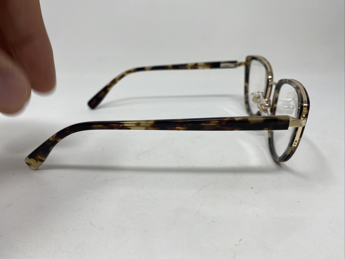TUN EYEGLASSES FRAME T 1027 51/19/145 C2 TORTOISE GOLD FLEX HINGE  display picture 1