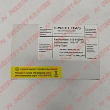 1PCS New  EXCELITAS LUMEN DYNAMICS/EXFO 012-64000R Mercury Arc Lamp