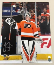 Carter Hart signed Philadelphia Flyers Photo 16x20 w/JSA COA