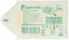 3m Tegaderm Transparent Film Dressing 2.375" x 2.75"  Lot of 100 - 1624W