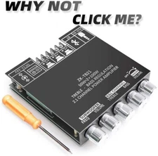 200W DIY Amplifier Board Bluetooth 5.0 DAMGOO 50W+50W+100W TPA3116 dual amp chip