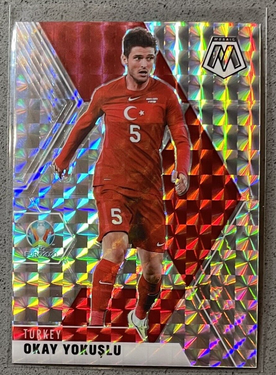 2020-21 Panini Mosaic UEFA EURO Soccer #96 Okay Yokuslu Silver