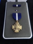 A19-005) Original Navy Cross US Order in Case (Marine Corps Coast Guard)