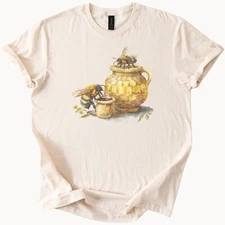 Honey Bee Tee Bumble Bee Shirt Nature Lover Gift