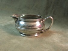 Rare 1920's Wolff & Marx San Antonio Texas Department Store Silver Plate Creamer