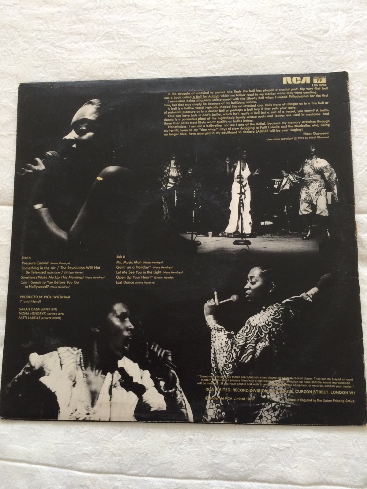 Labelle Pressure Cookin 1975 eBay