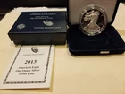2013-W Silver American Eagle 1 Oz Proof Coin w/ box and COA