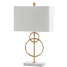 JONATHAN Y Lighting JYL1096A Haines 26" Tall LED Table Lamp - Gold