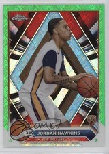 2023-24 Topps Chrome Green Topps Refractor Jordan Hawkins #63 4z8