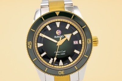 Rado HyperChrome Captain Cook R32138303 Two Tone Automatic 42mm Papers Watch