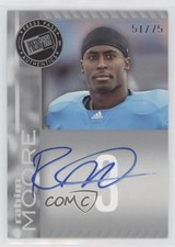 2011 Press Pass Signings Silver 51/75 Rahim Moore #PPS-RM Auto yf0