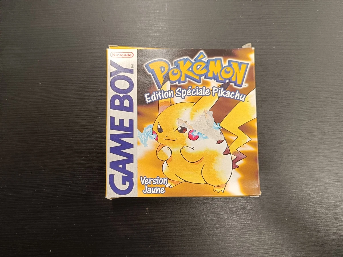 LOT NINTENDO GAME Boy Color Jeux Pokémon Jaune Gameboy EUR 93,00